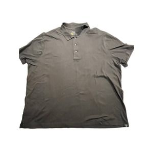Eddie Bauer Men’s 2xl‎ Travex Grey Polo Collared Short Sleeve Golf Shirt